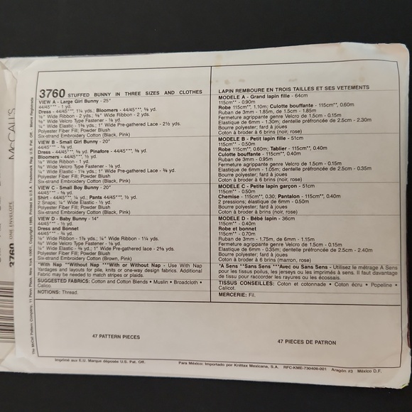 McCall's 3760 - Picture 2 of 2